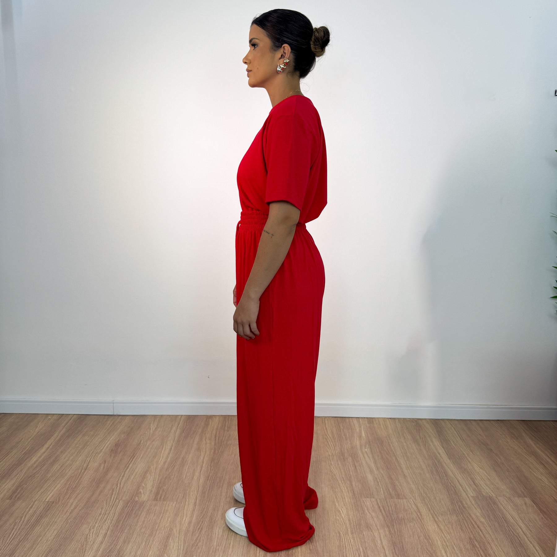 Conjunto AeroLook Calça Chic Red