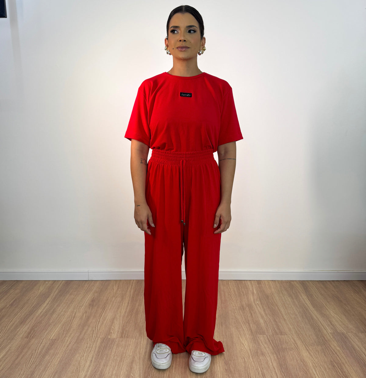 Conjunto AeroLook Calça Chic Red