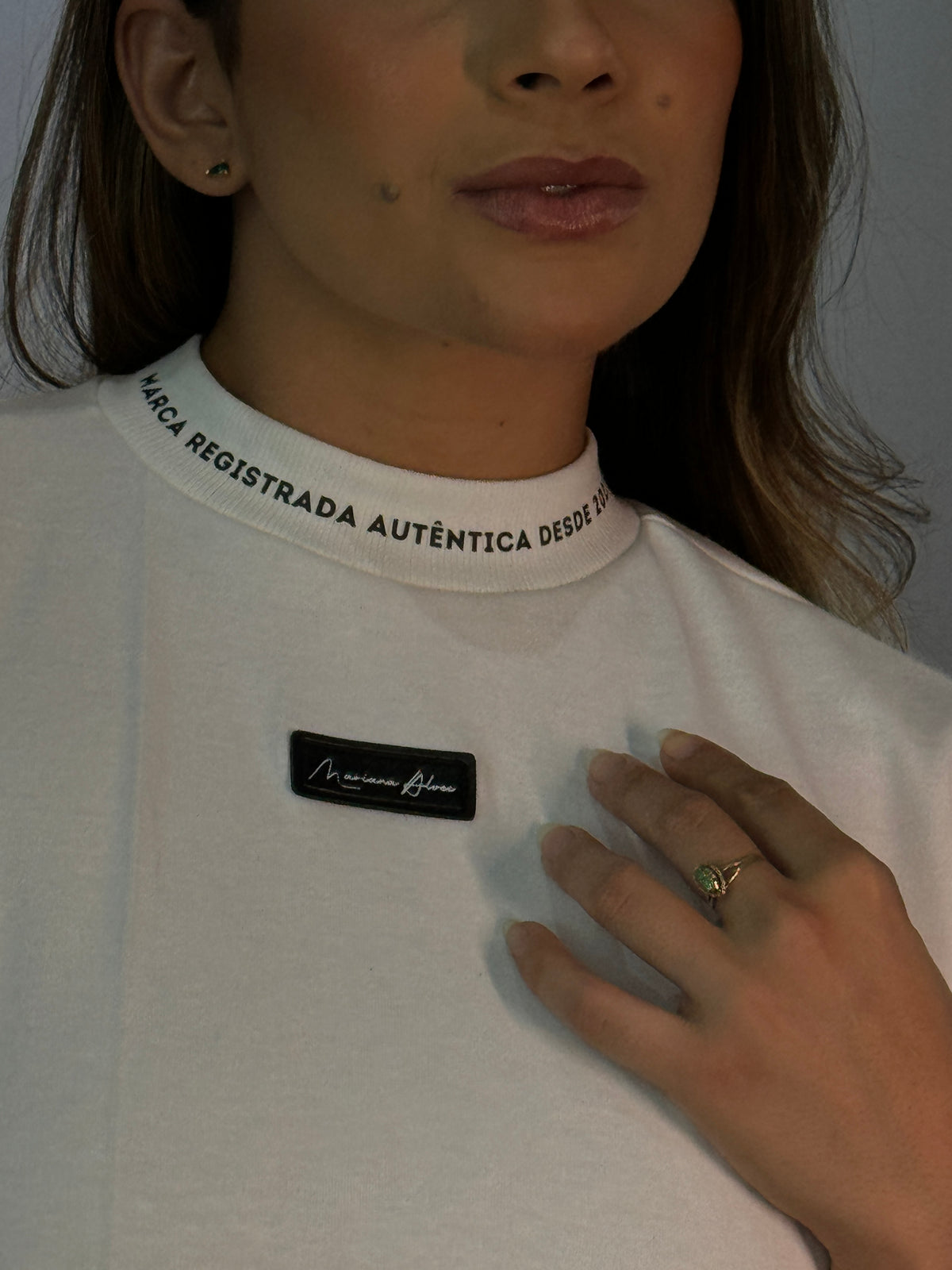 Blusa Over Basic Premium Off White