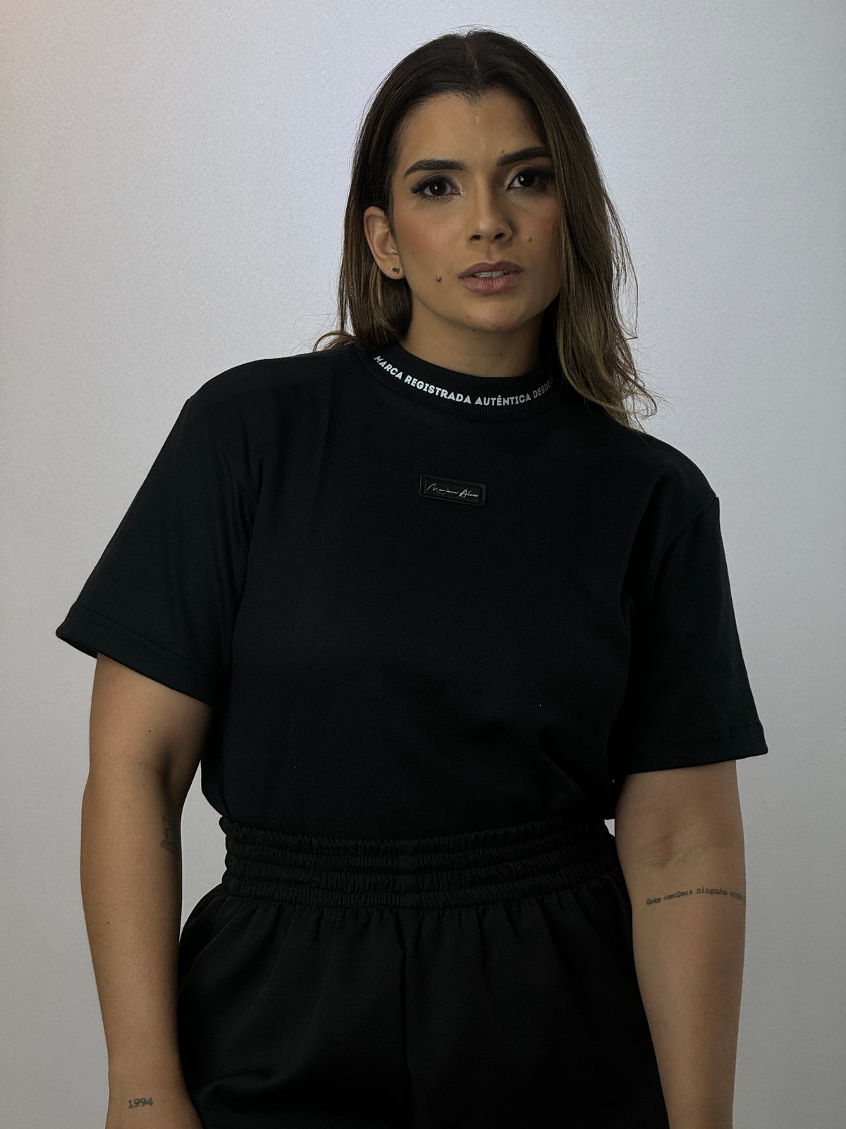 Blusa Over Basic Premium Preto
