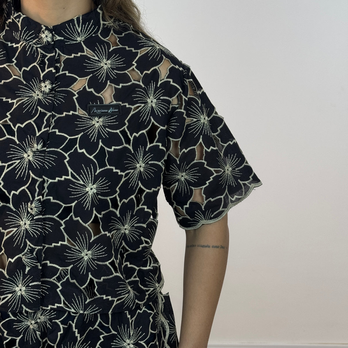 Cropped Richelieu Preto