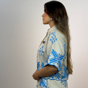 Cropped Royale Bordado Enseada