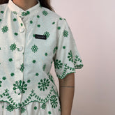 Cropped Royale Bordado Peter Pan