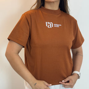 Blusa Over Basic Premium Terracota