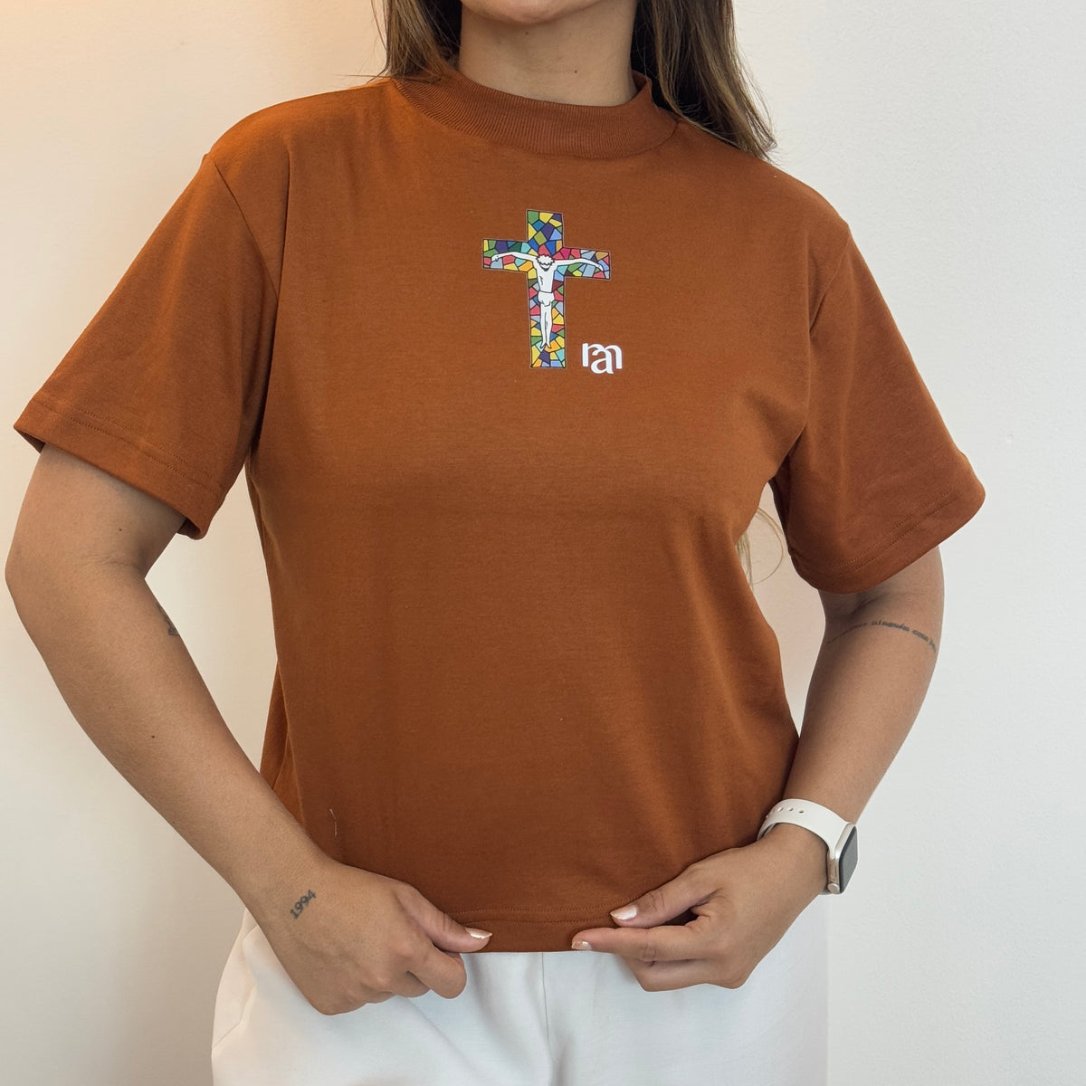 Blusa Over Basic Premium Terracota